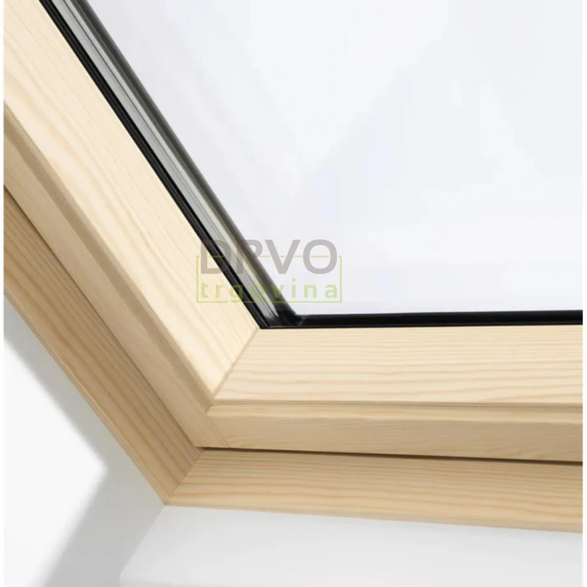 VELUX PREMIUM KROVNI PROZOR, BEZBOJNI LAK, EL. NAPAJANJE, STAKLO 70 