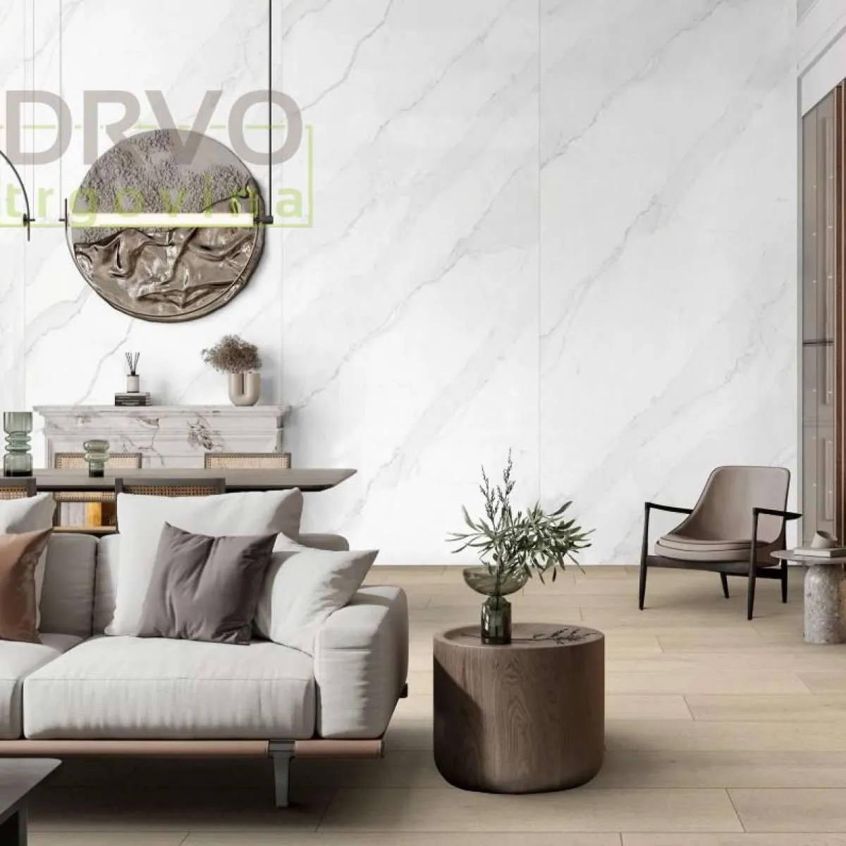 ZIDNA OBLOGA ROCKO MARBLE 4mm 1230/2800 