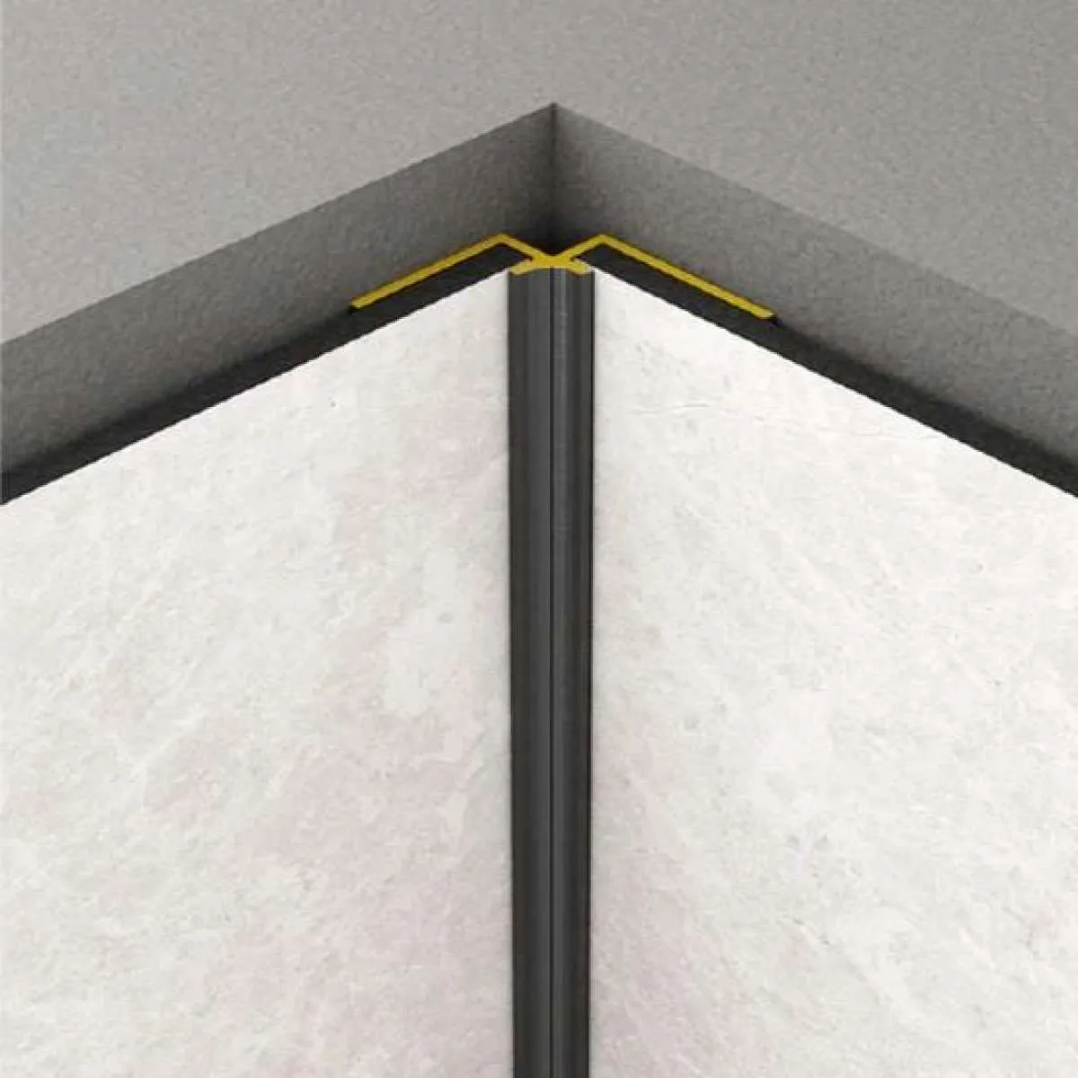 UNUTARNJI PROFIL ROCKO CRNI 2800mm 