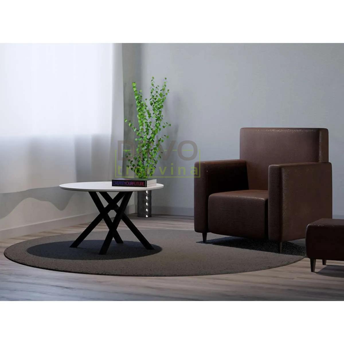 POSTOLJE STOLA NEW YORK CRNO RAL 9005 