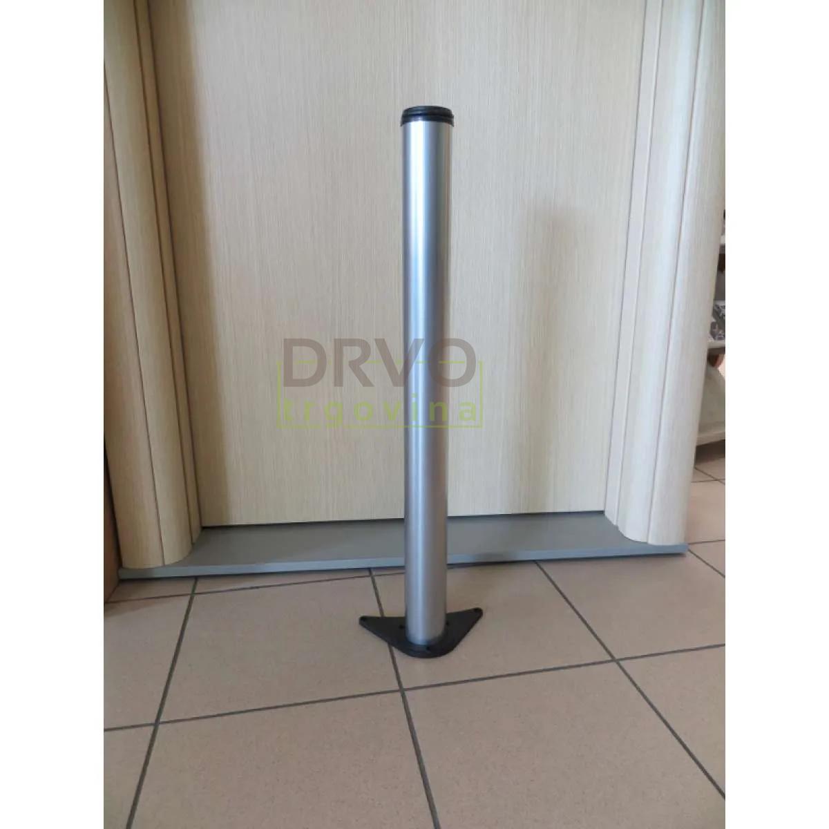 NOGA ZA STOL 710mm SREBRNA MAT 10001540120 