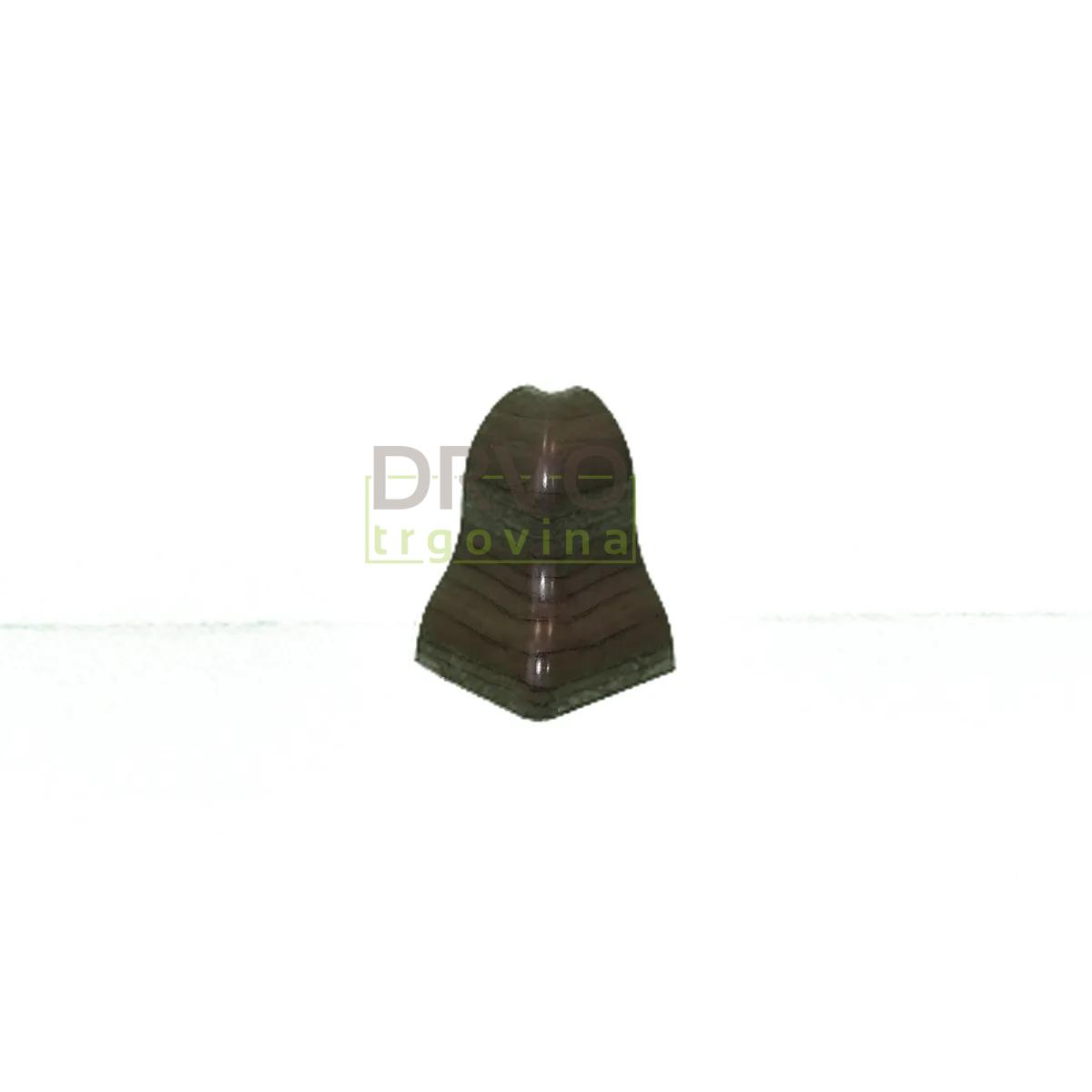 PVC KUT VANJSKI ZA LETVICU P27 SIVI JASEN(JSZ-21) 