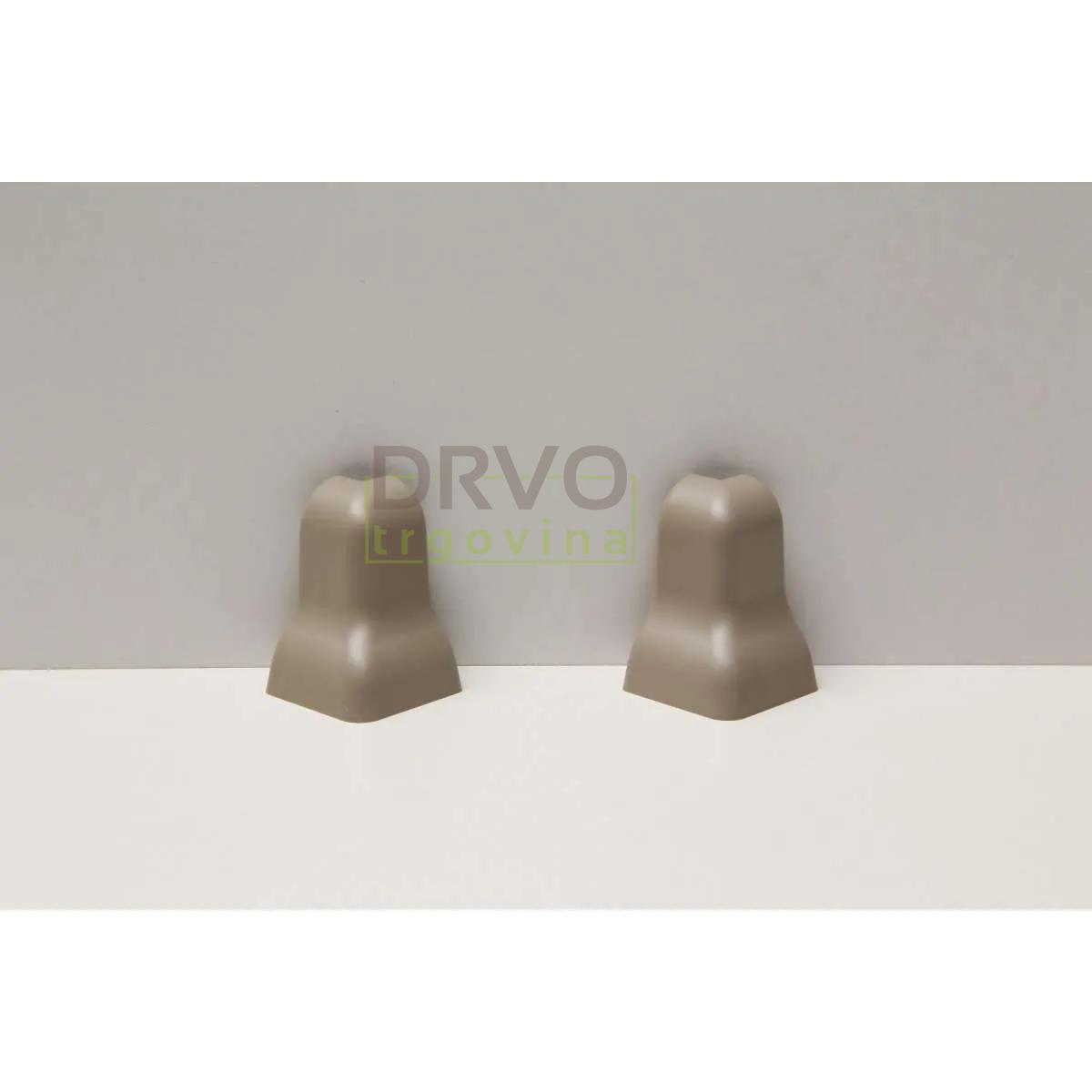 PVC KUT VANJSKI ZA LETVICE FOEI SIVI STFA104 712073 
