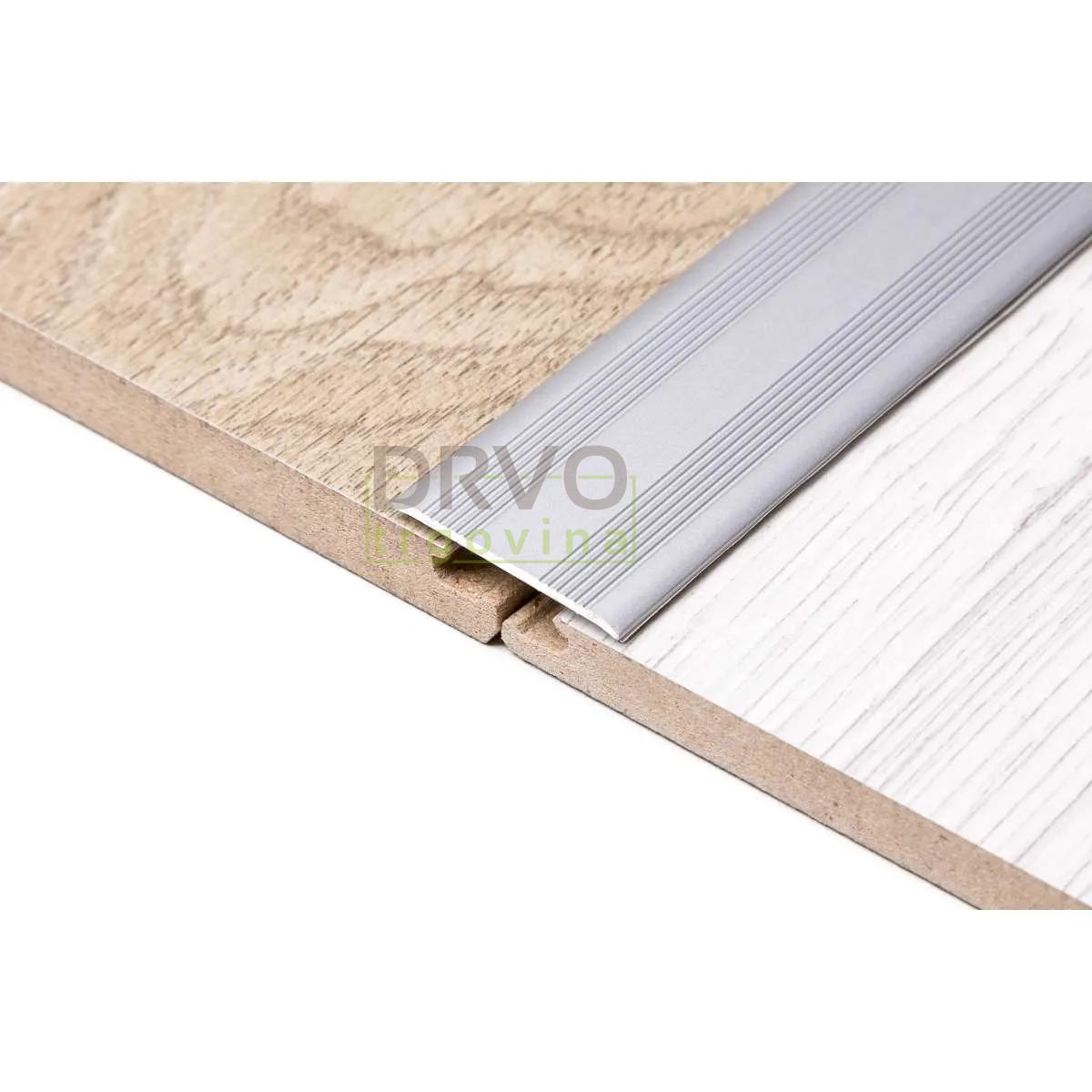 ALU PROFIL SIMPLE-FIX 23 270/SREBRNI SAMOLJEPLJIVI PRIJELAZNI RAVNI 28mm 