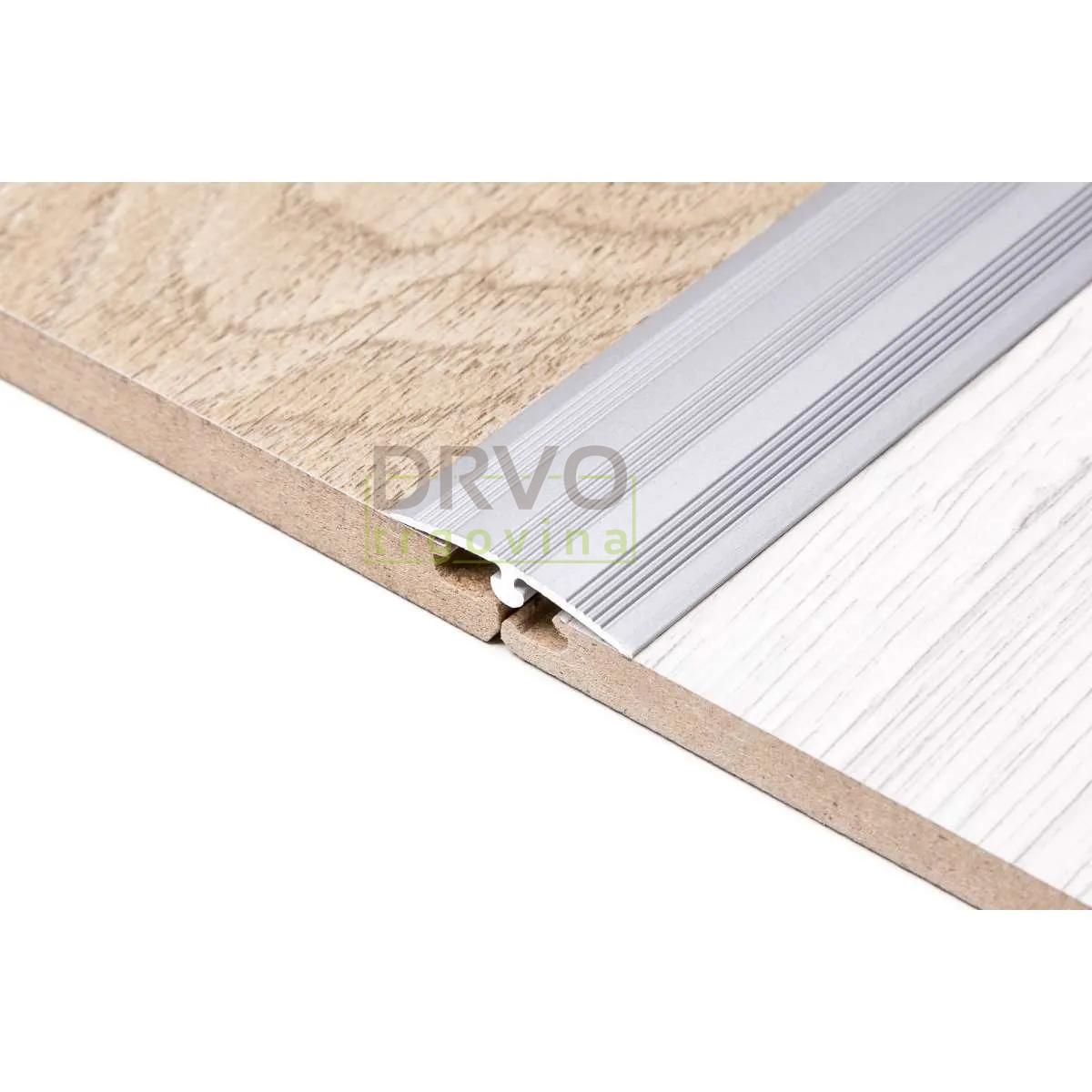 ALU PROFIL DOWEL-FIX 1 270/SREBRNI PRIJELAZNI ZAOBLJENIx 30mm 