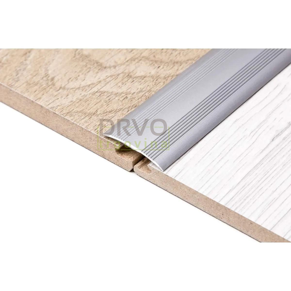 ALU PROFIL SIMPLE-FIX 25 90/SREBRNI SAMOLJEPLJIVI PRIJELAZNI ZAOBLJENI 28mm 