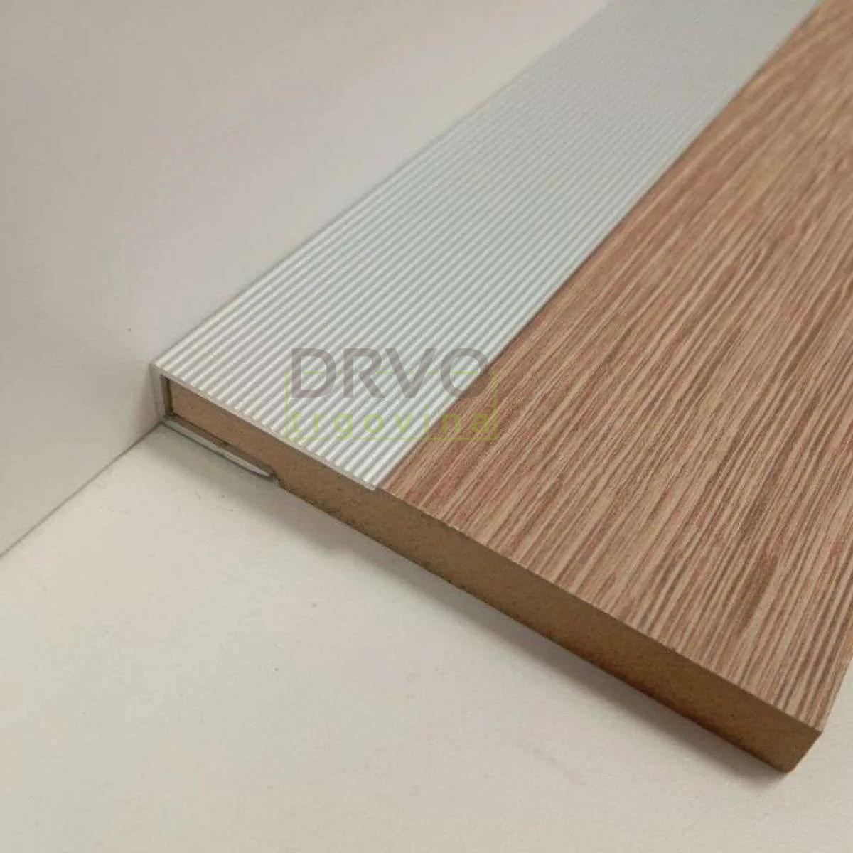 ALU PROFIL MONO 11070 U profil 7mm 270/SREBRNI ZAVRŠNI 