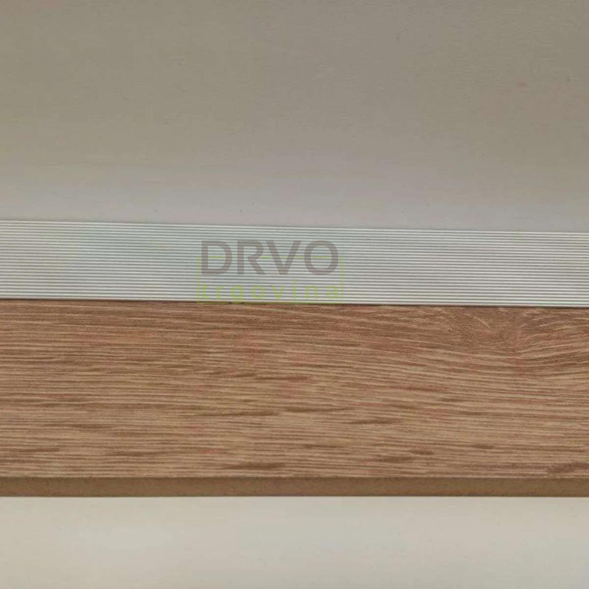 ALU PROFIL MONO 11070 U profil 7mm 270/SREBRNI ZAVRŠNI 