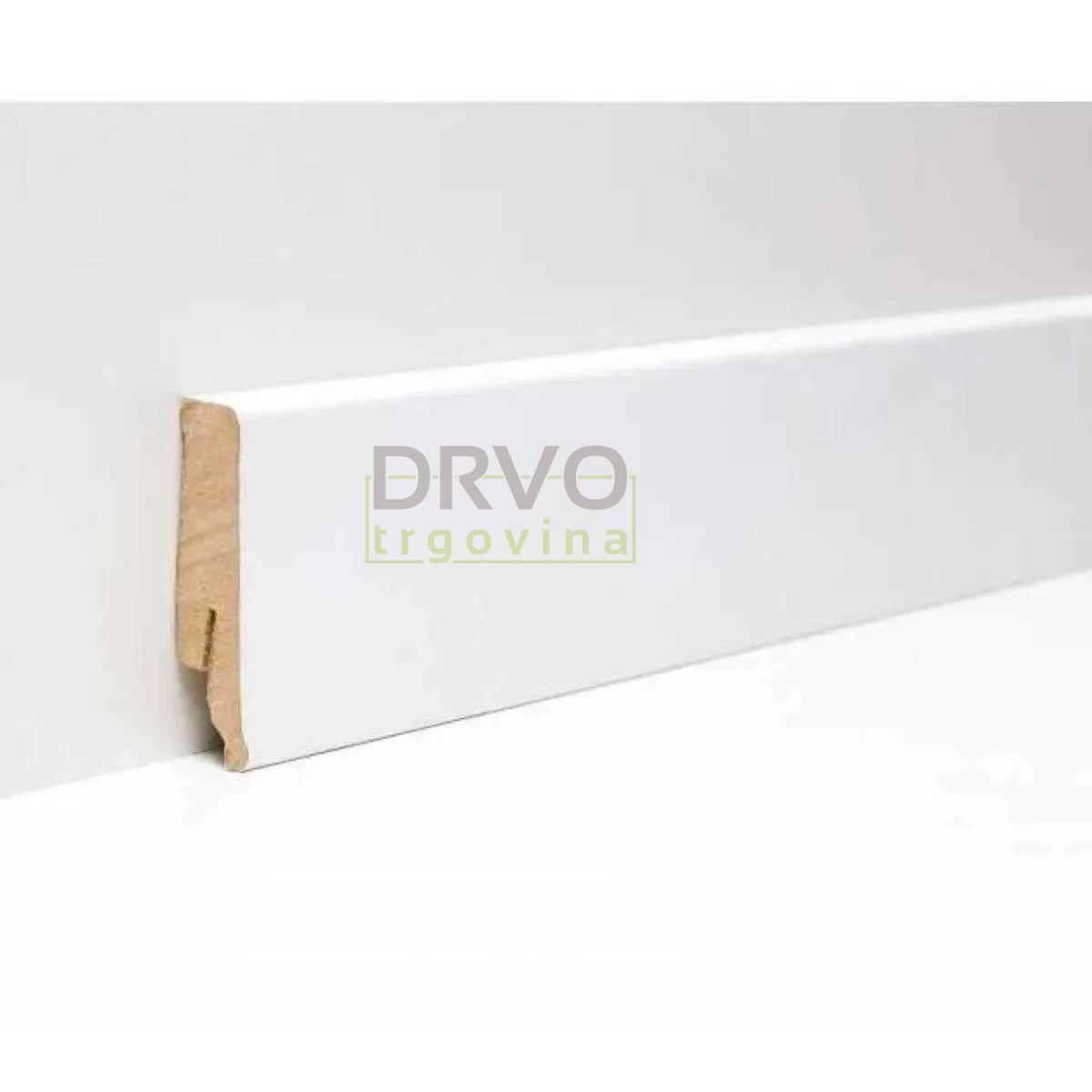 LETVICA ZA LAMINAT 60mm P71 B134 BIJELA 2,6m 6016x/343/ K338/5946/463/426/K395/5953/K392/737x/K471/K629/R146/R189/R147/40039x/60755/606 