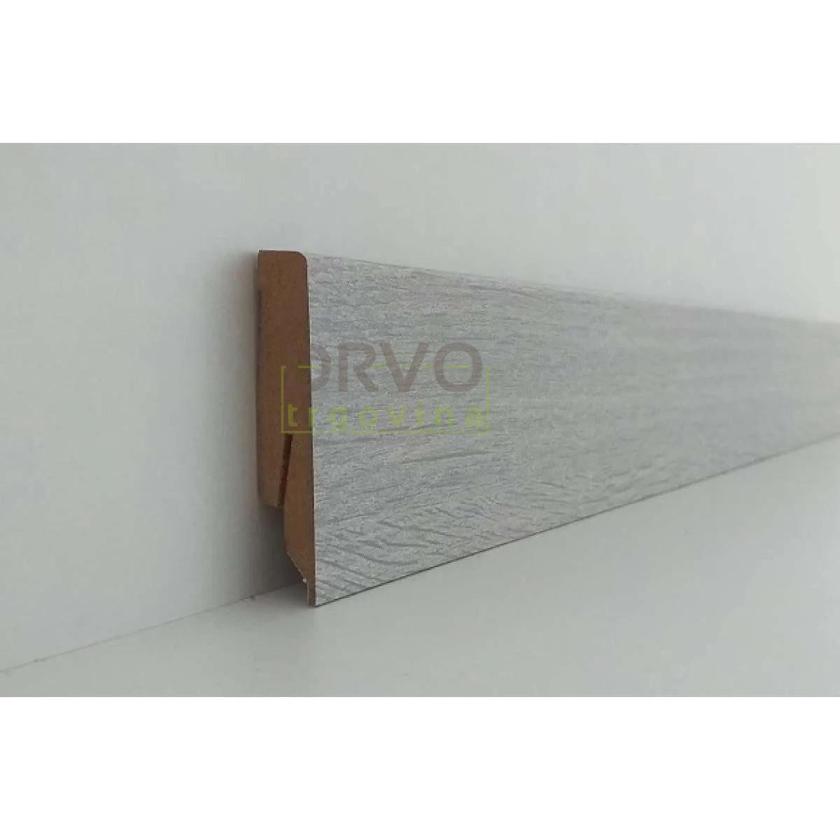 LETVICA ZA LAMINAT 60mm P71 B663 SIVI HRAST NORPOL 2,6m K418/ 5953/344/344/ 