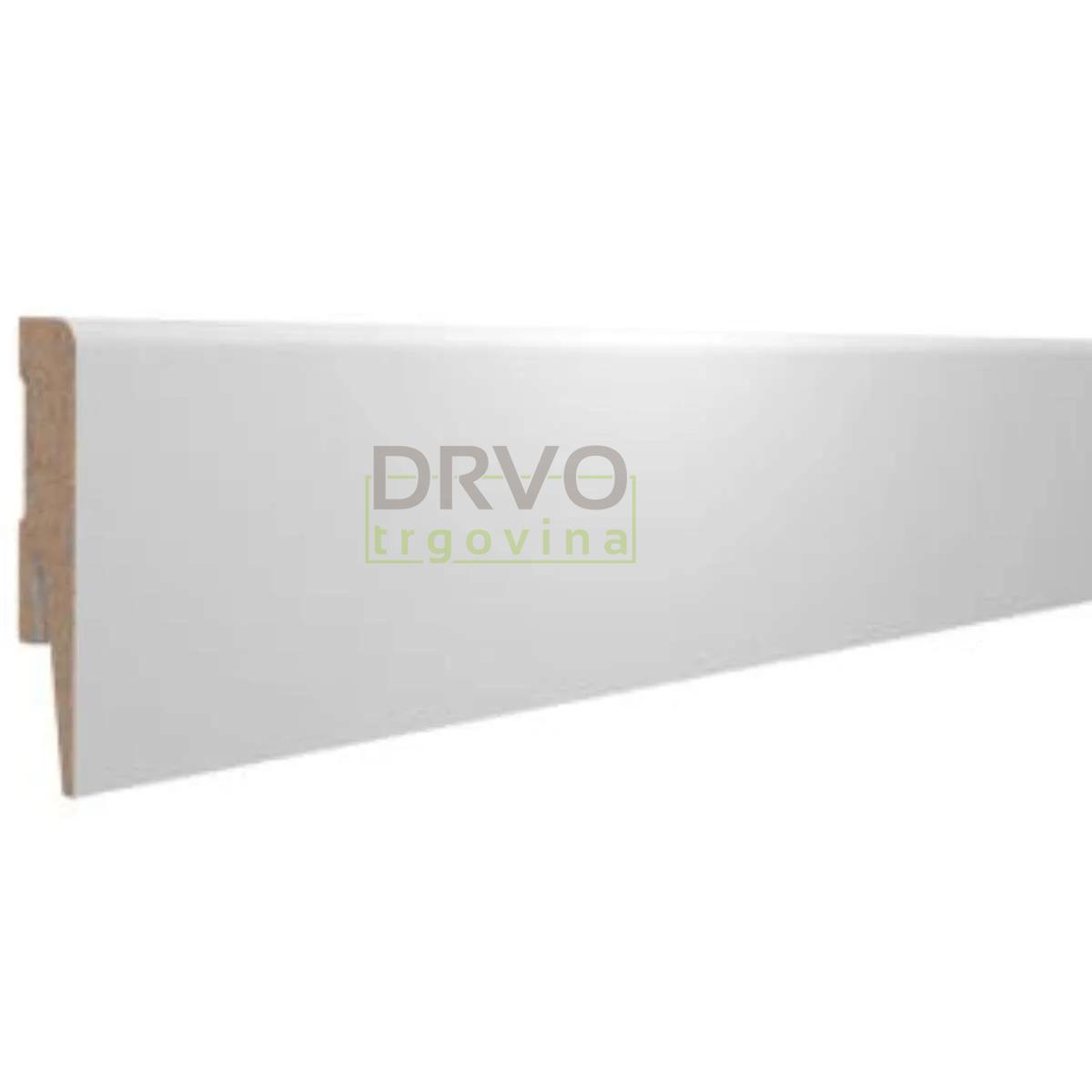 LETVICA ZA LAMINAT 100mm P132 BIJELA B134 15/100/2400 