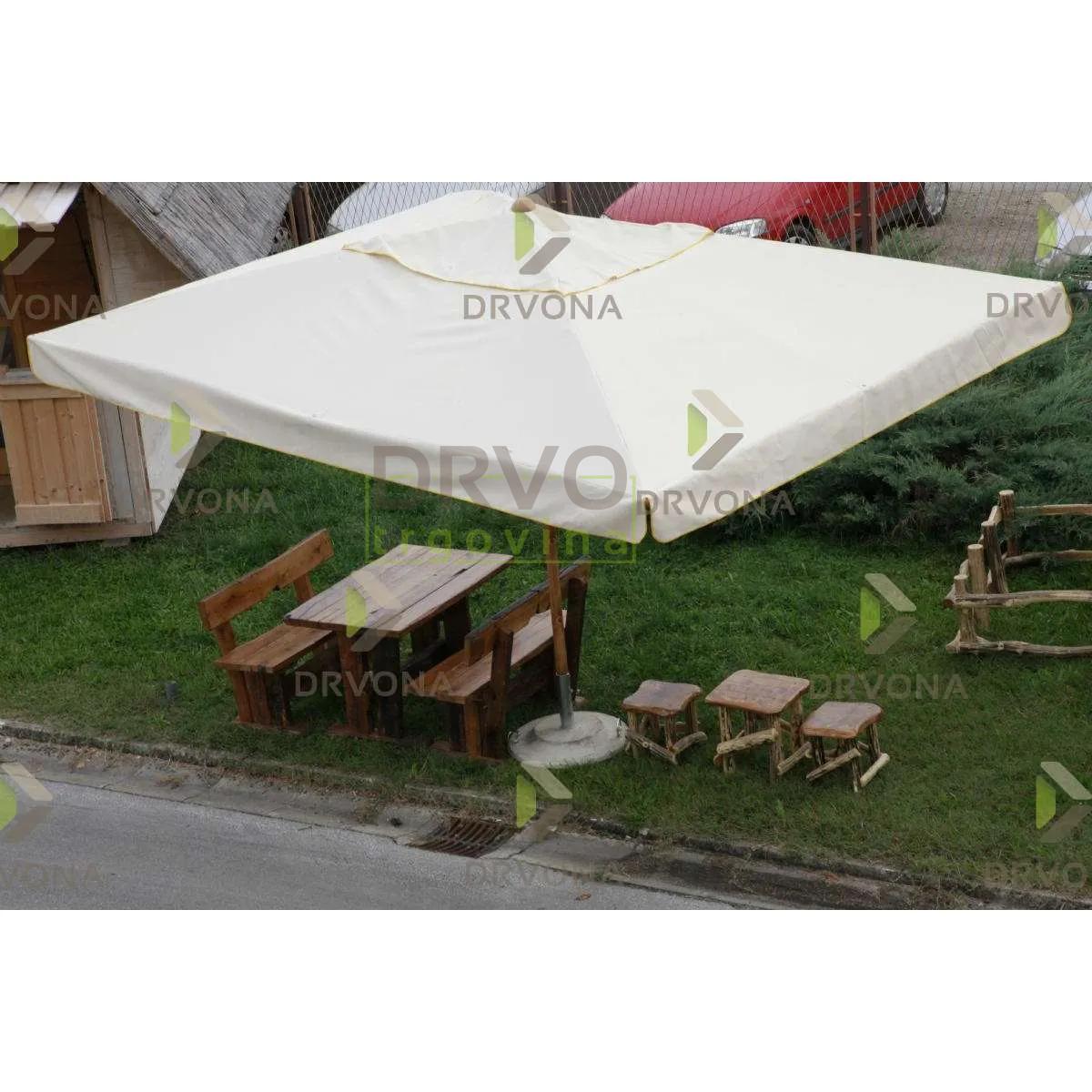 DRVENI SUNCOBRAN 300/300cm 