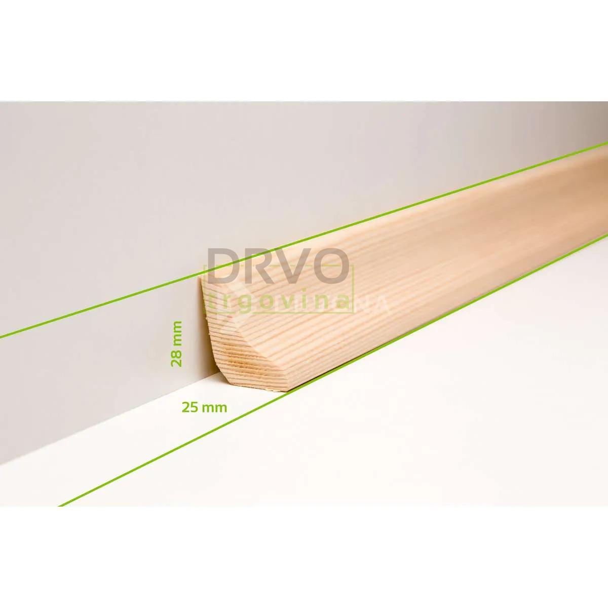LETVICA JELA PARKETNA VISINA 3cm/ŠIRINA2cm AB 
