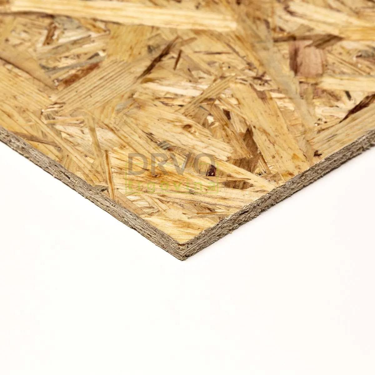 OSB 3 PLOČA   9mm 125/250 RAVAN RUB 3,125m2 