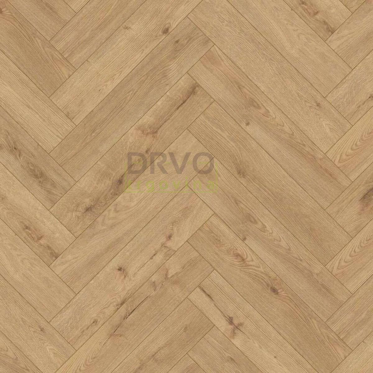 LAMINAT  8mm/Kl.32 HERRINGBONE MO.RE K326 HRAST SUNDANCE RIBLJA KOST p=0,87 m2 