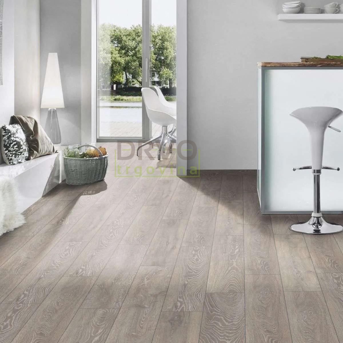 LAMINAT 12mm/Kl.33 ATLANTIC MO.RE PURE+ 5542 HRAST SIVI p=1,507 m2 