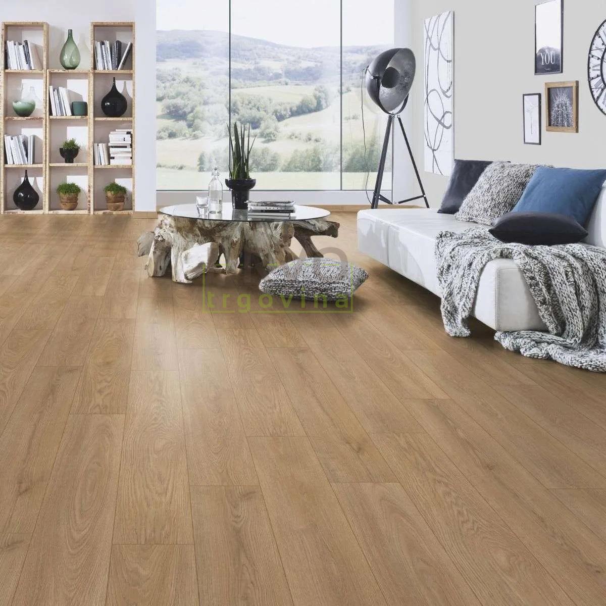 LAMINAT 12mm/Kl.33 KRONOSTEP PURE+ V FUGA K638x HRAST CORNFORTH RASPOLOŽIVO 12,06m2 