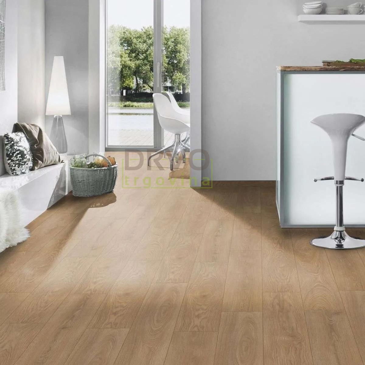 LAMINAT 12mm/Kl.33 KRONOSTEP PURE+ V FUGA K638x HRAST CORNFORTH RASPOLOŽIVO 12,06m2 