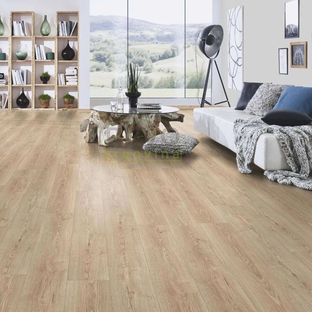 LAMINAT  8mm/Kl.32 KRONOSTEP PURE+ K485V HRAST STERLING p=2,260 m2 