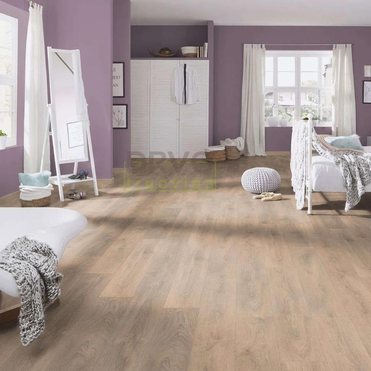 LAMINAT  8mm/Kl.32 SUPER NATURAL CLASSIC PURE+ 8575x HRAST BLONDE RASPOLOŽIVO 15,84m2 