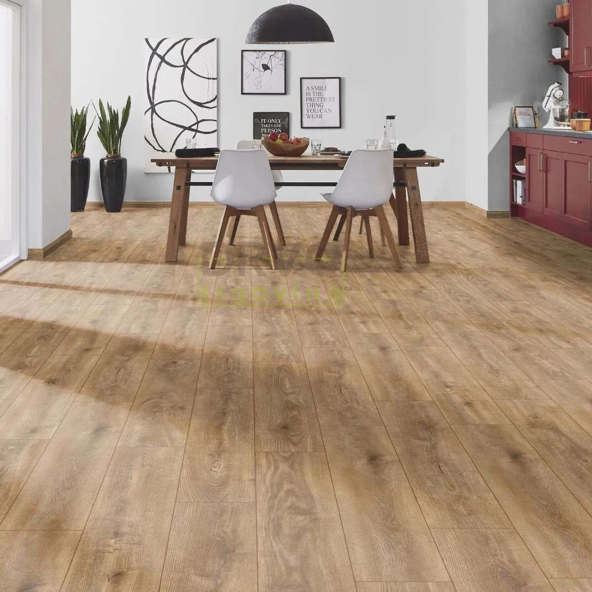 LAMINAT 12mm/Kl.33 KRONOSTEP PURE+ V FUGA K471x HRAST ANTIK CASHMERE RASPOLOŽIVO 12,586 