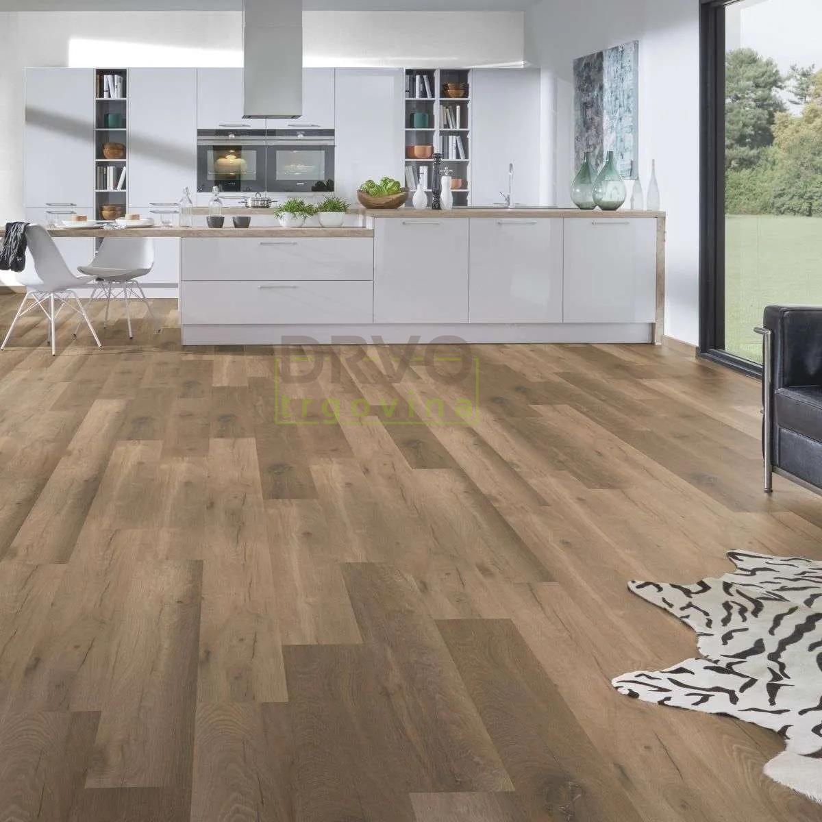 LAMINAT  8mm/Kl.33 ORGANIC Orca PURE + K224 HRAST WILD WEST p=2,26 m2 