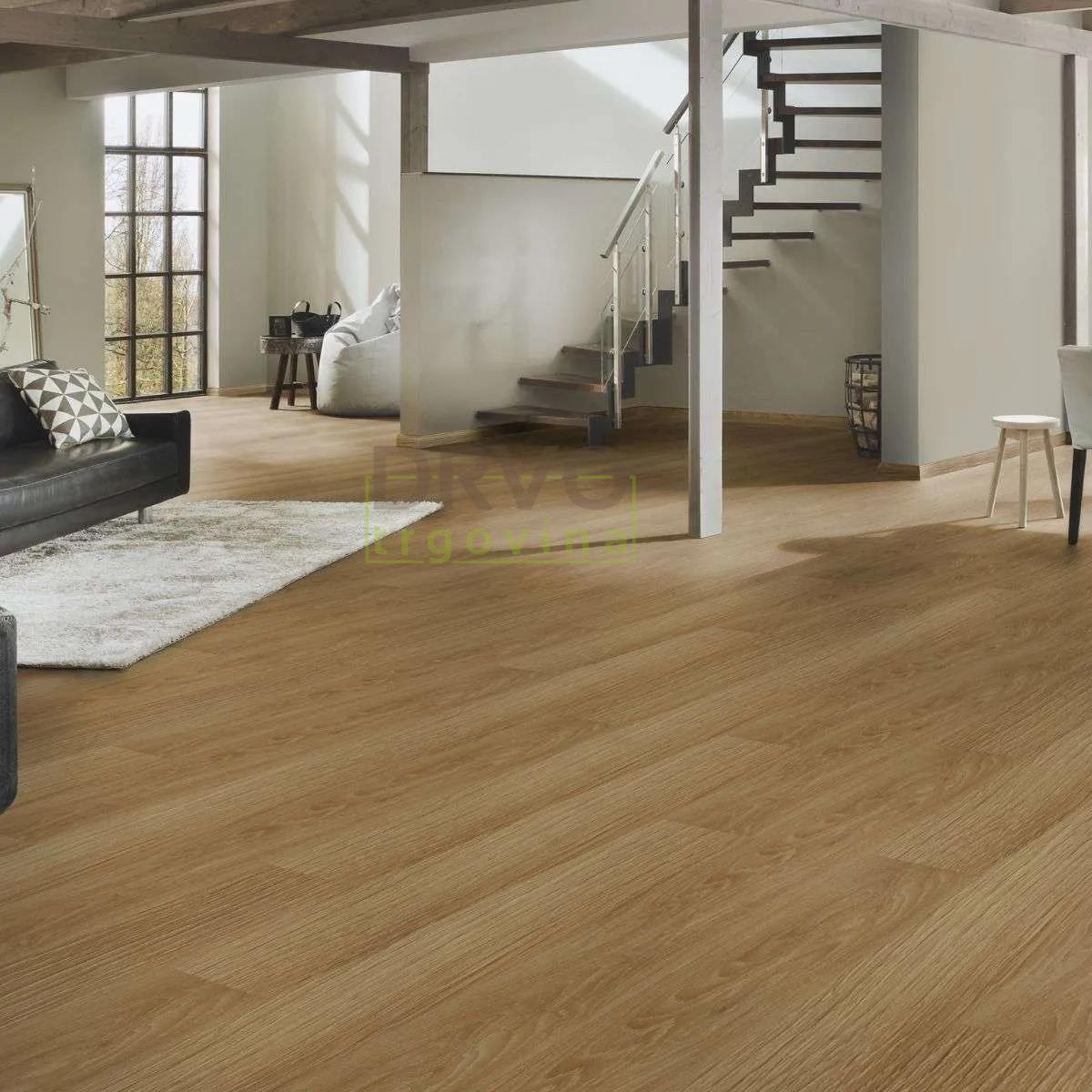 LAMINAT 12mm/Kl.33 KRONOSTEP PURE+ MO.RE K627 HRAST CARAMEL p=1,507 m2 