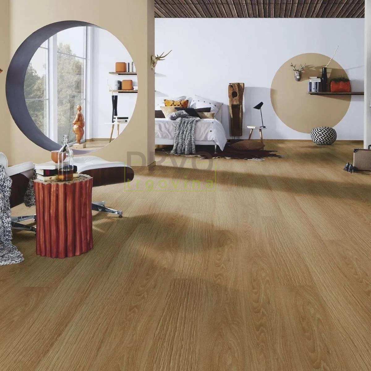 LAMINAT 12mm/Kl.33 KRONOSTEP PURE+ MO.RE K627 HRAST CARAMEL p=1,507 m2 
