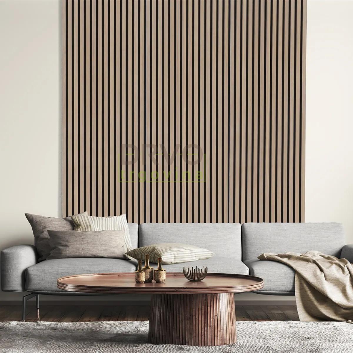 AKUSTIČNI PANELI MDF FN ACUSTICO 19/572,5/2400mm  p=1,374m2 