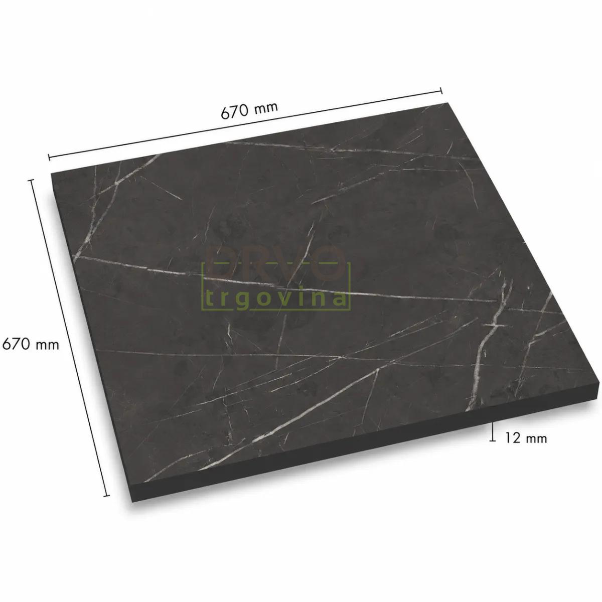 PLOČE ZA STOLOVE HPL COMPACT 670x670mm 