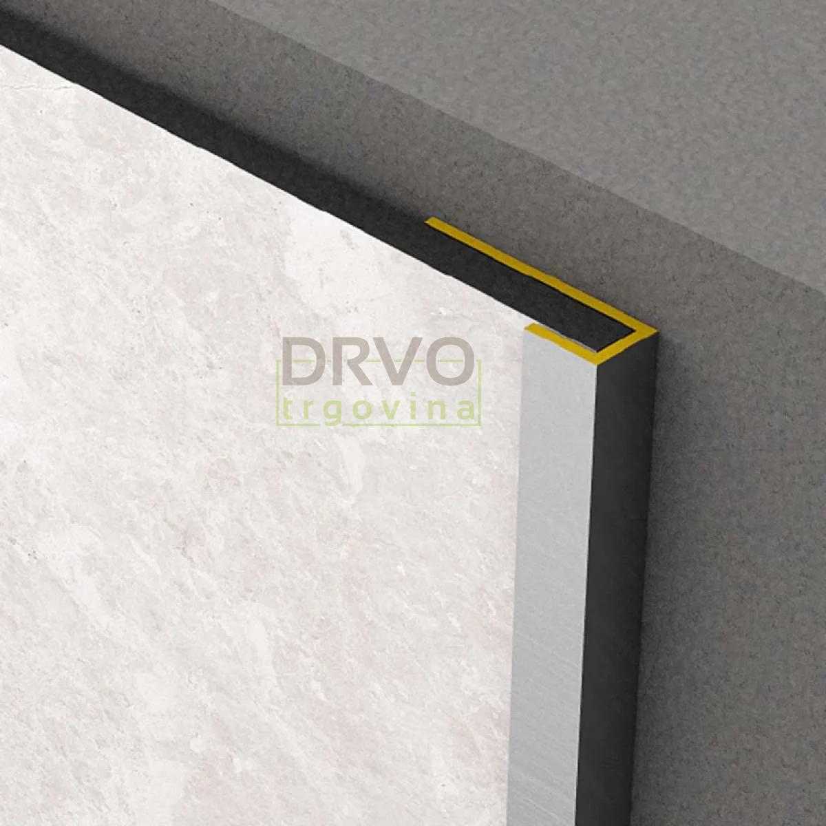 ZAVRŠNI PROFIL C ROCKO ANTIK 2800mm x 