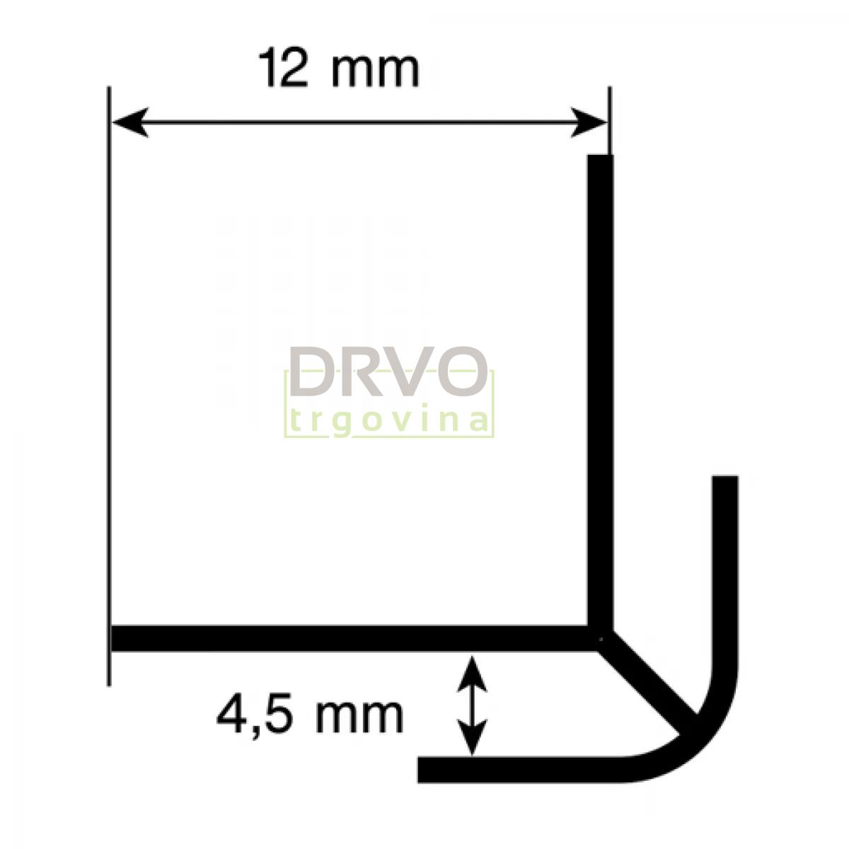 VANJSKI PROFIL ROCKO ANTIK 2800mm x 
